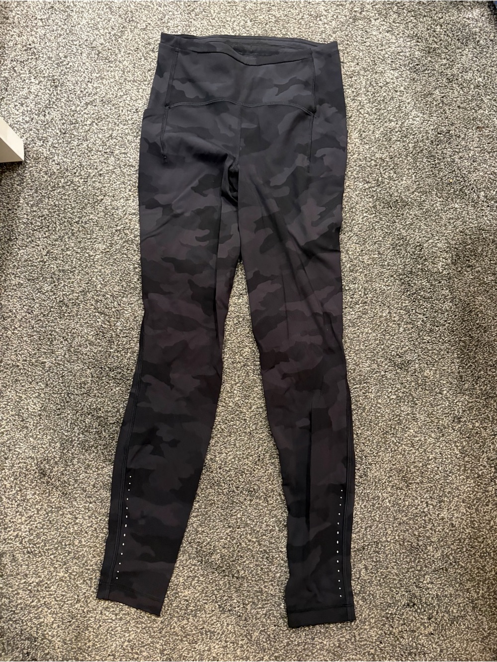 lululemon athletica Black Camo High-Rise Leggings